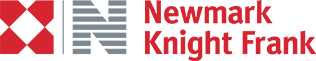 Newmark Knight Frank red and gray logo